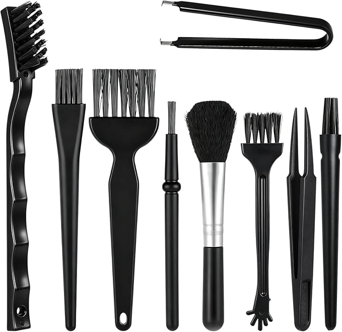 9 Pcs Keyboard Cleaning Brushes Kit Keyboard Brush Anti Static Brush by Unknown