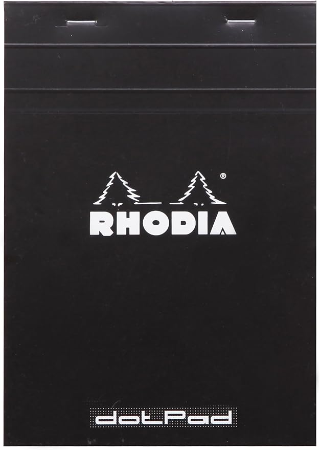 Rhodia Head Stapled Pad, No16 A5, Dot by Rhodia