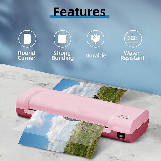 Uinkit 4 Mil 100 Pack Legal Size Thermal Laminating Pouches, 9x14.5-Inches, Clear Glossy Lamination Sheets Laminator Pockets-DeskLoop Office