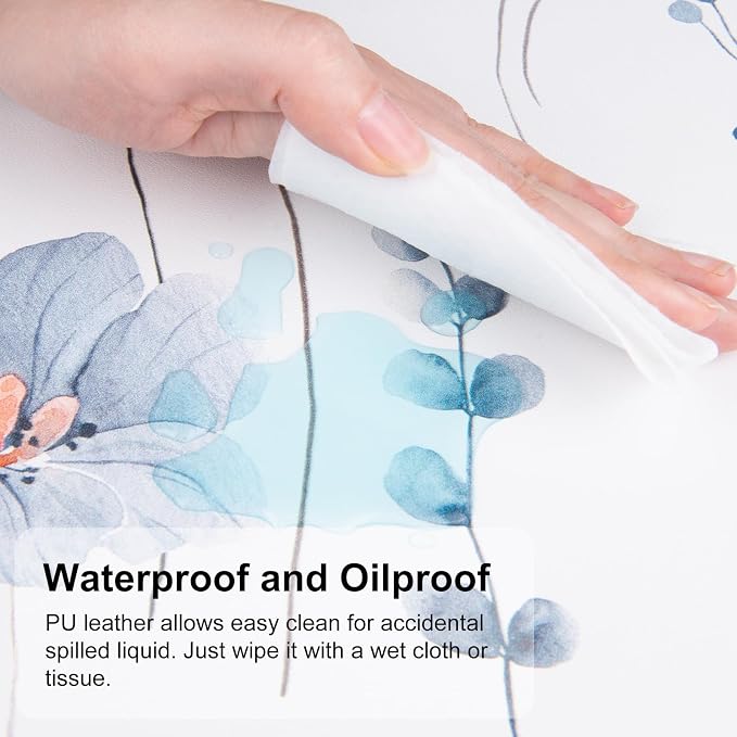 QIYI Large Mouse Pad, Floral Desk Mat - Image 3