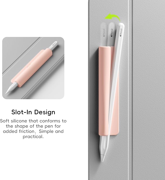 ELETIUO Silicone Pencil Holder Sleeve, Compatible - Image 3