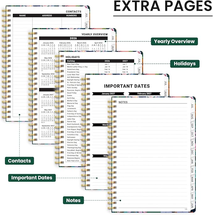 Planner 2026-2027, Monthly and Weekly Academic Planner July 2026 - Image 5