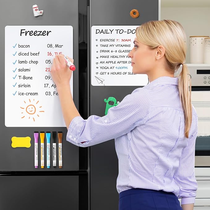 4 PACK Magnetic Dry Erase Board Sheet - Image 5