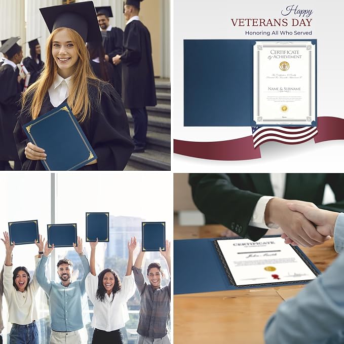 10 Packs Certificate Holders, Diploma Holders, Certificate Folders - Image 6