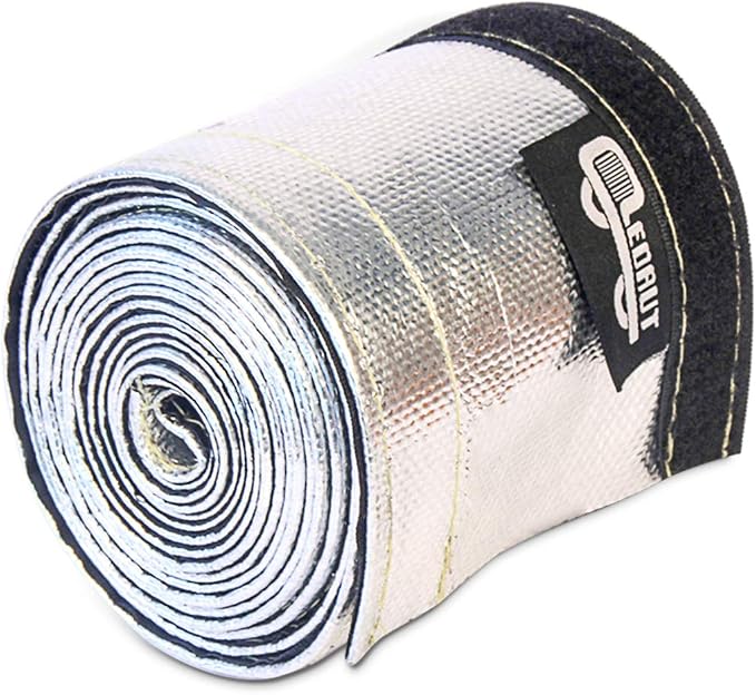Heat Shroud Sleeve Aluminized Sleeving Express Aluminized Hose and Silver Hose - Image 6