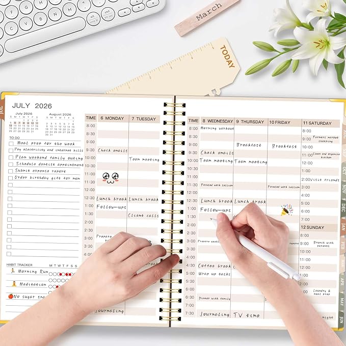 2026-2027 Academic Planner, Weekly & Monthly Appointment Book from Jul. 2026 - Image 3