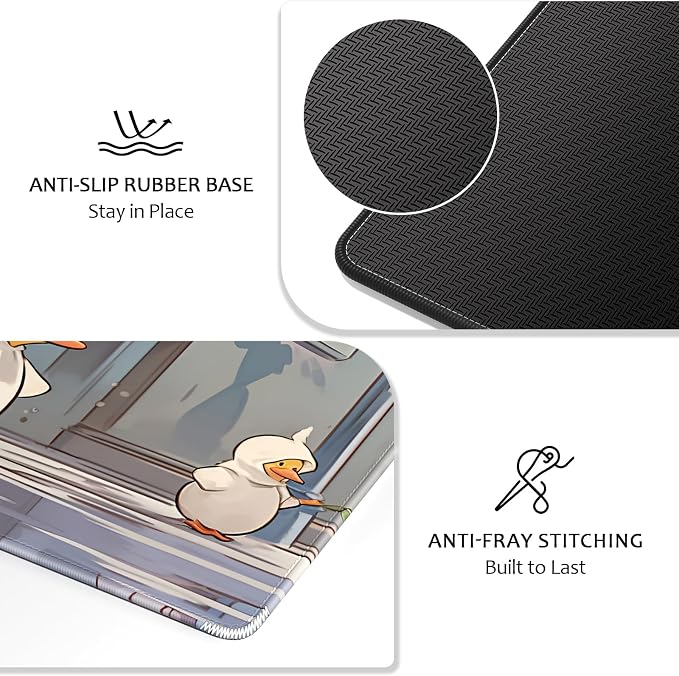 Auhoahsil Ultra Large Gaming Mousepad, XXL Extended Full Size Desktop Matt - Image 6