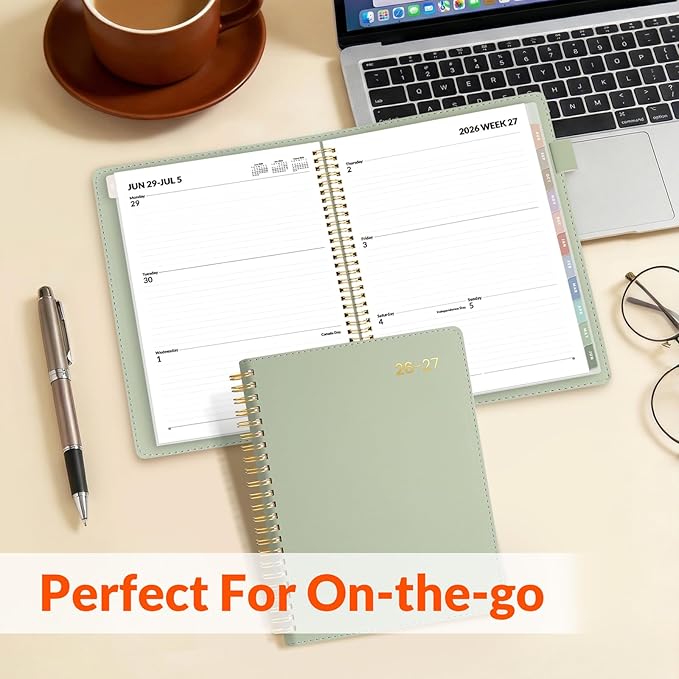 SUNEE 2026-2027 Weekly & Monthly Planner 6.4"x8.5" - Image 7
