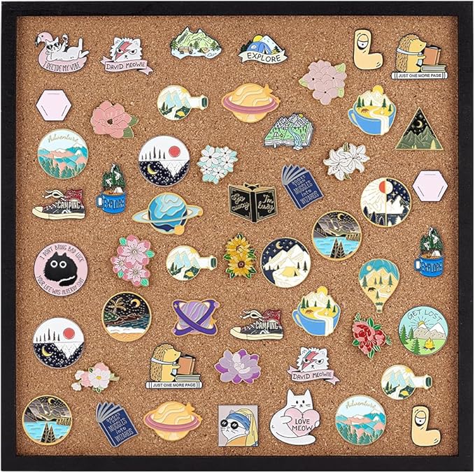 BENECREAT Pin Board Square Cork Board by BENECREAT