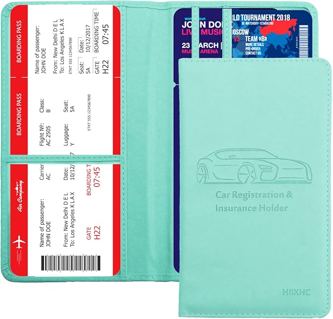 Car Registration and Insurance Card Holder by HIIXHC