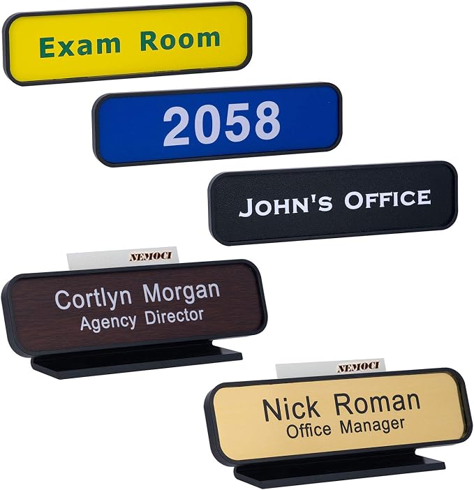 Personalized Architectural Name Plates, Office Nameplates - Image 3