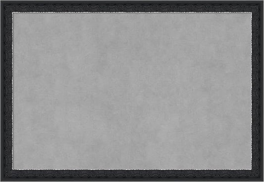Amanti Art Black Framed Magnetic Board 18x26 Medium Vision Board by AmantiArt