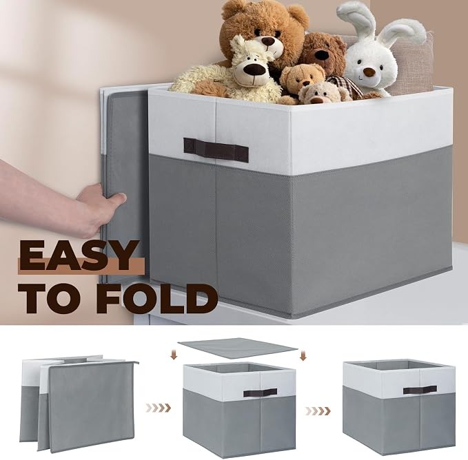 Criusia 8 Pack Closet Organizers and Storage Bins - Image 7