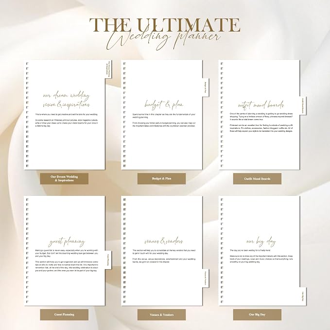 Wedding Planner Book and Organizer - Image 6