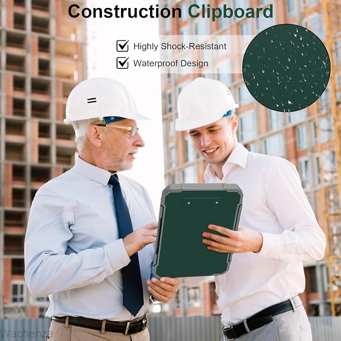 Thicker Clipboard with Storage, Internal Pen Pouch Included, A4 / Letter Size - Image 7