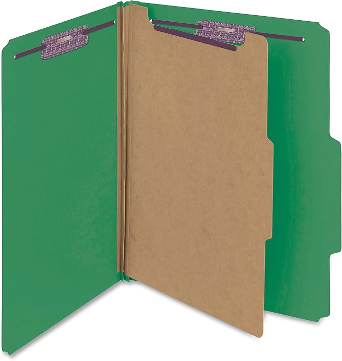 Smead Pressboard Classification File Folder - Image 2