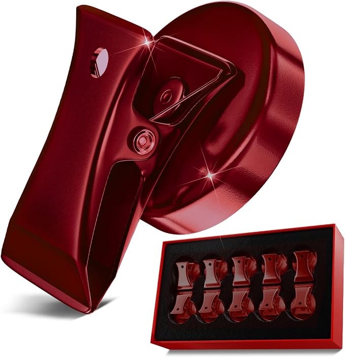 Magnetic Clips Heavy Duty 10 Pack | Strong Force Magnet Clips by NEOCLICK