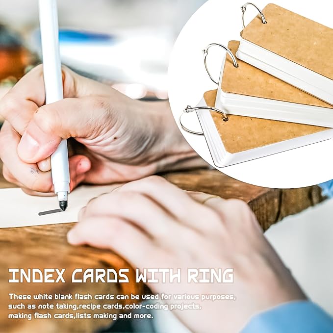 1000 Pcs Flash Cards 2x3 Inch Index Cards - Image 6