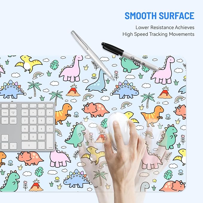 Mousepad Desk Mat Gaming Large Keyboard Cute Office Desktop Computer Laptop - Image 3