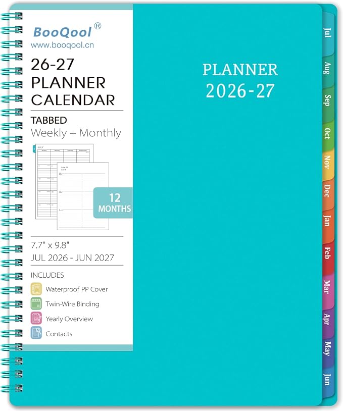 Planner 2026-2027 by BooQool