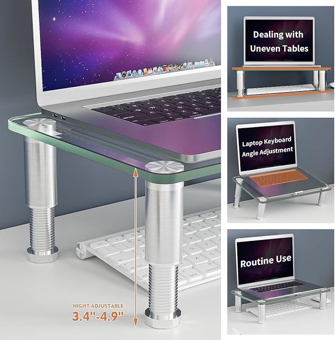 Hemudu 2 Pack Computer Monitor Riser - Image 2
