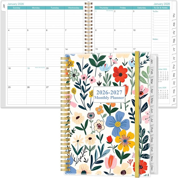 2026-2027 Monthly Planner by Heveboik