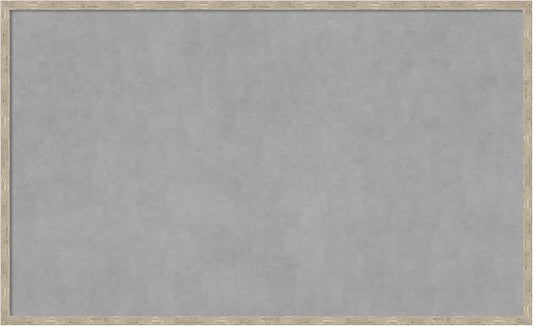 Amanti Art Silver Framed Magnetic Board 25x41 Large Vision Board by AmantiArt