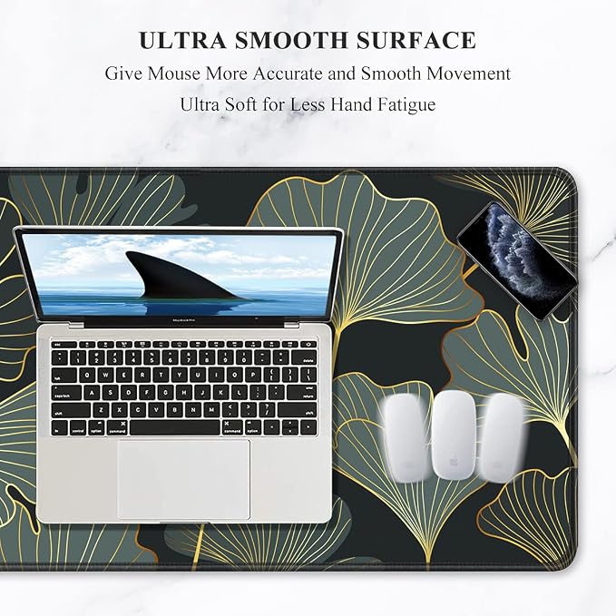 Auhoahsil Extended Mouse Pad, XXL Gaming Mouse Pads, Large Big Mousepad Laptop - Image 3