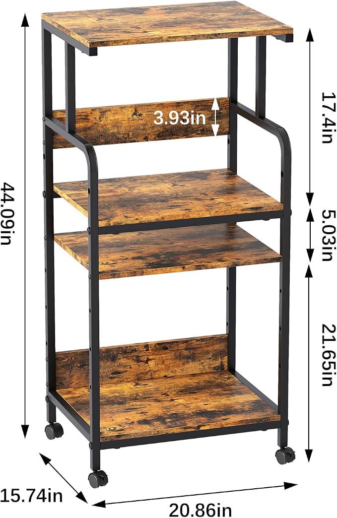 Arbuxzuy 4 Tier Printer Stand - Image 4
