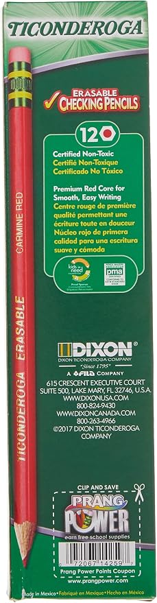 Ticonderoga Erasable Checking Pencils - Image 3