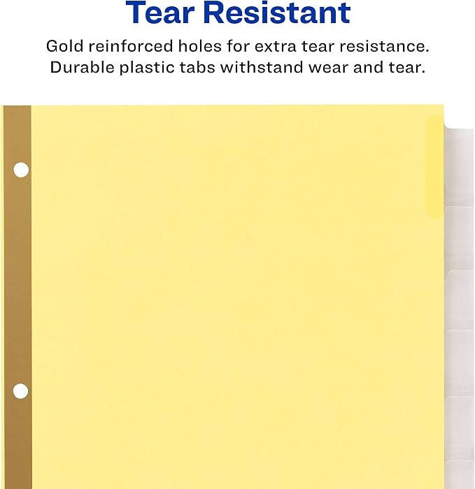 Avery Big Tab Insertable Dividers - Image 6