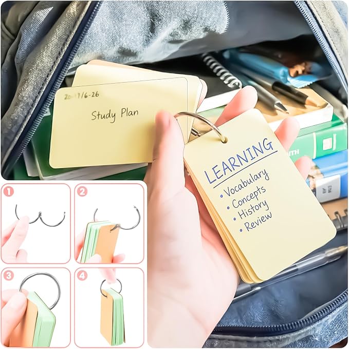 300 PCS Flash Cards 2 x 3 Inch Index Cards - Image 6