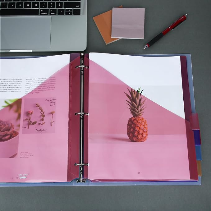 Mr. Pen- Binder Dividers with Pockets and Tabs, 24 Pack | 3 Ring Binder - Image 8