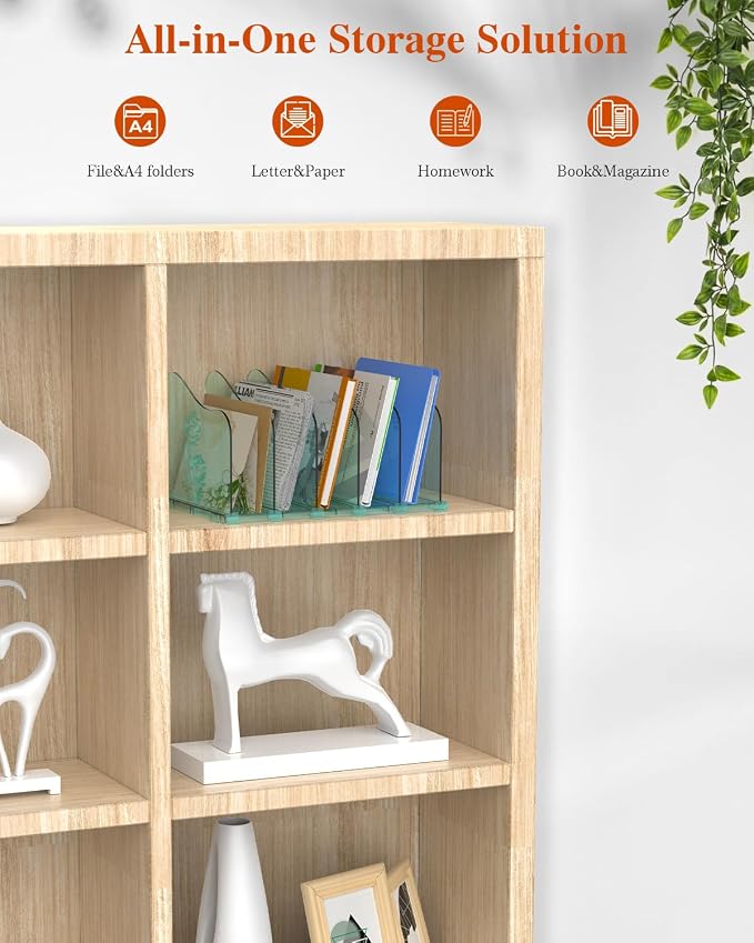 COWVTUJ Adjustable Rose File Organizer - Image 3
