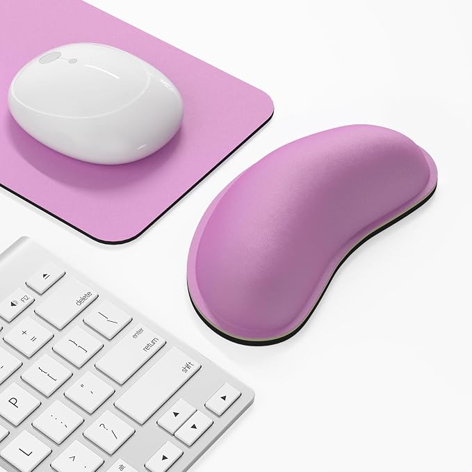 Dapesuom Mouse Wrist Rest, Ergonomic Memory Foam Mouse Wrist - Image 2