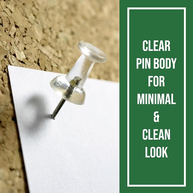 Push Pins for Bulletin Board 200- Pack - Image 3