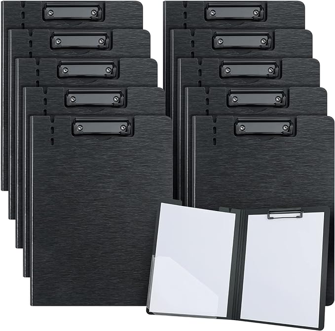A4 Clipboard Folder, 10 Pack Foldable Clipboards by URbantin