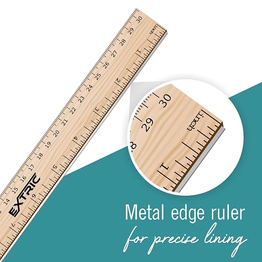 Rulers 12 Pack - Rulers 12 Inch, Wood Ruler - Image 4