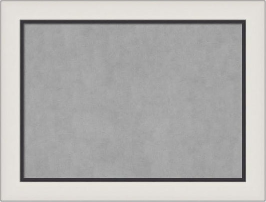 Amanti Art Silver Framed Magnetic Board 26x34 Medium Vision Board by AmantiArt