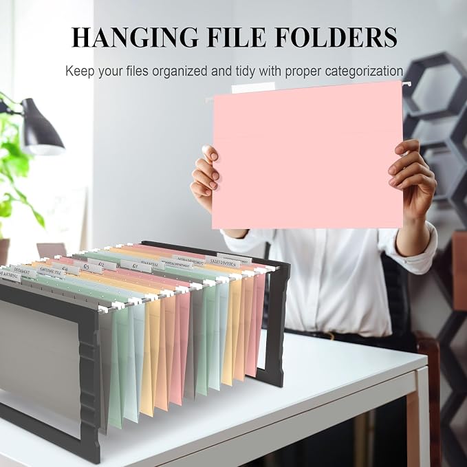 ViVin Hanging File Folders 24 Pack, Letter Size - Image 5