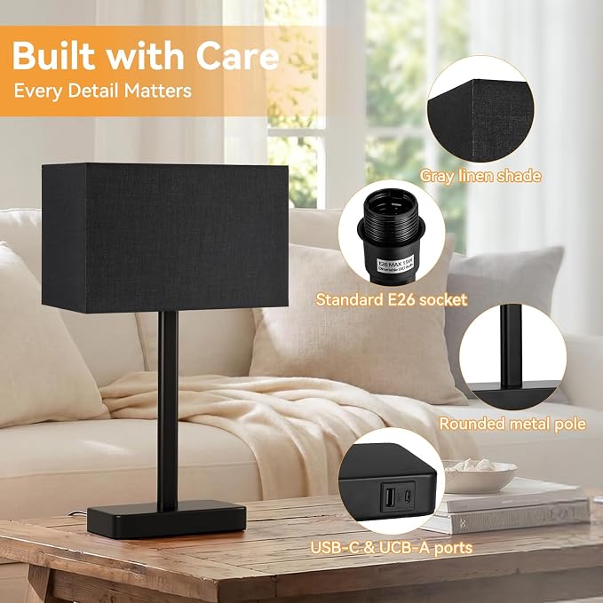 Hong-in Touch Lamps for Bedroom - Image 7