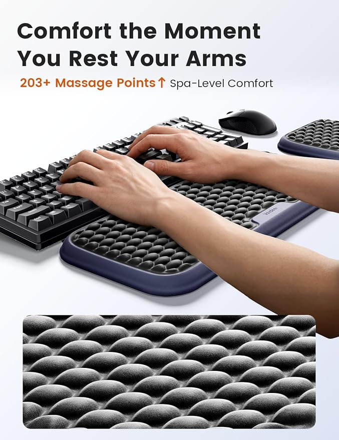 Vaydeer Extra Large Wide Wrist Rest Set - Image 6