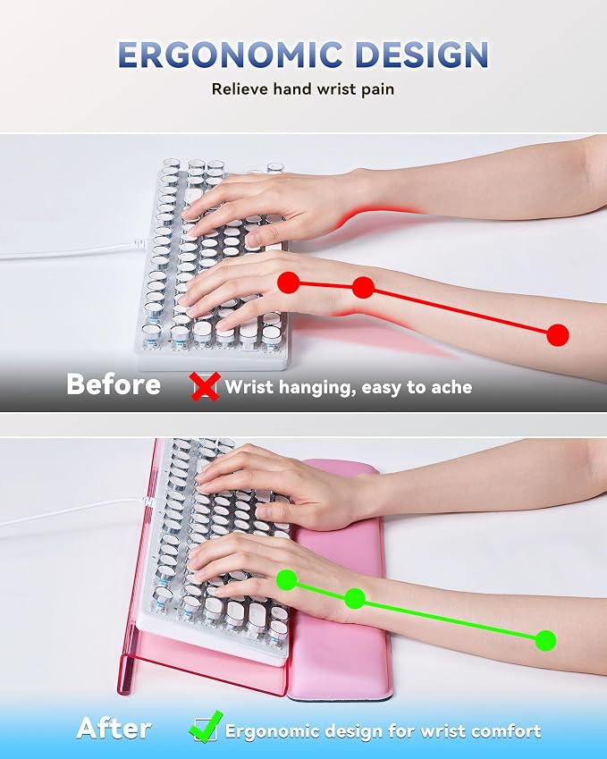 Laborio Computer Keyboard Wrist Rest Stand - Image 3