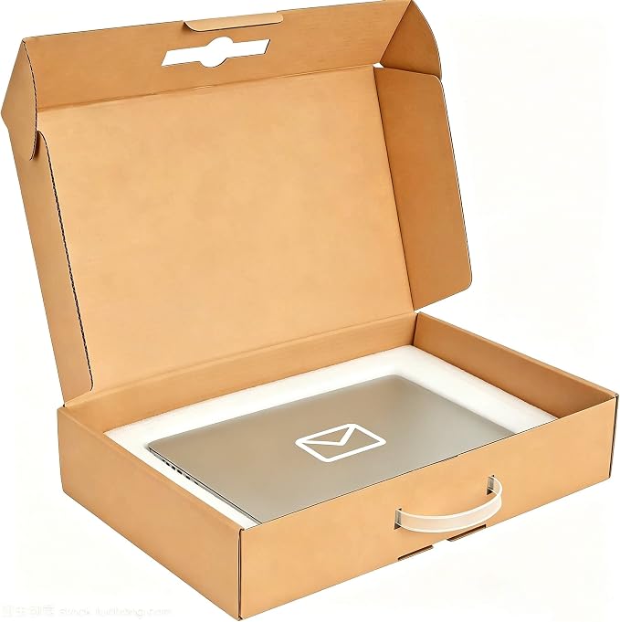 Laptop Boxes with Protection Foam Fits Notebook Up to 17.6 Inches, Secure - Image 3