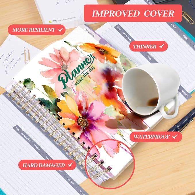 Planner 2026-2027, 18 Months Large Academic Daily Weekly Monthly Planner - Image 7