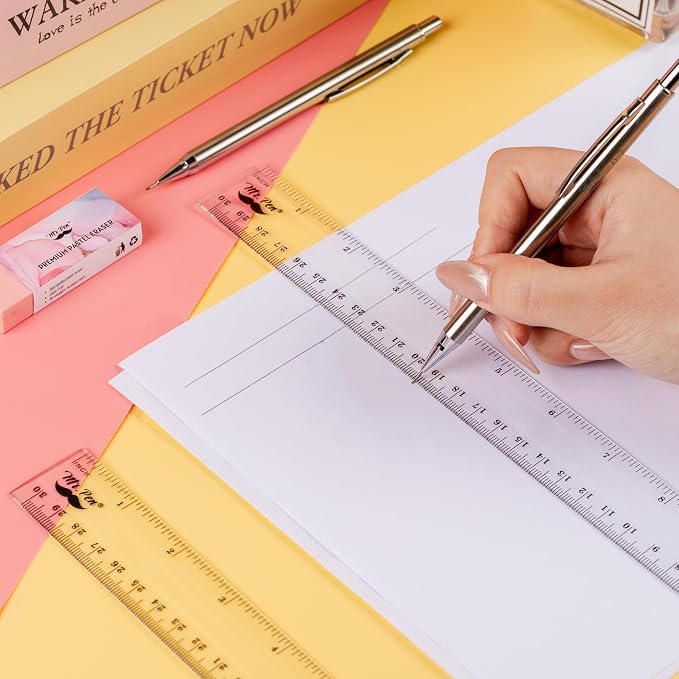 Mr. Pen- Bulk Plastic Rulers, 12 Inch, 36 Pack, Easy-to-Read Markings | - Image 7