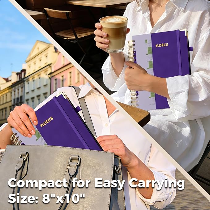 Line Hardcover Spiral Notebook - Image 8