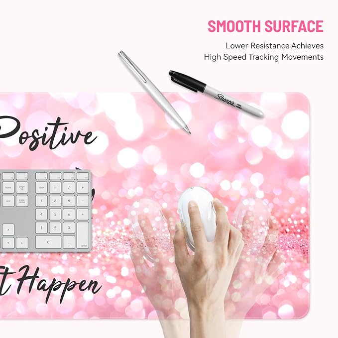 Mousepad Desk Mat Gaming Large Keyboard Cute Office Desktop Computer Laptop - Image 3