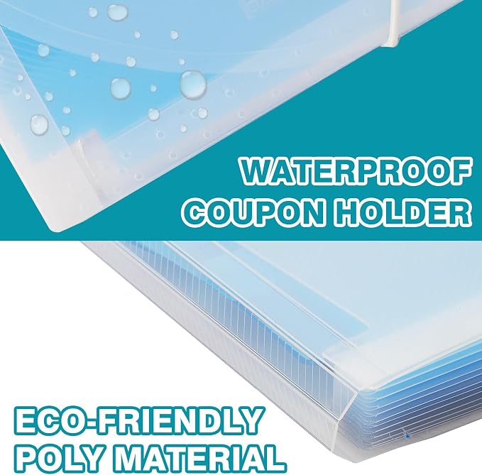 H4D Check Size 13 Pocket Expanding File Folder, Accordion File Organizer Wallet - Image 5