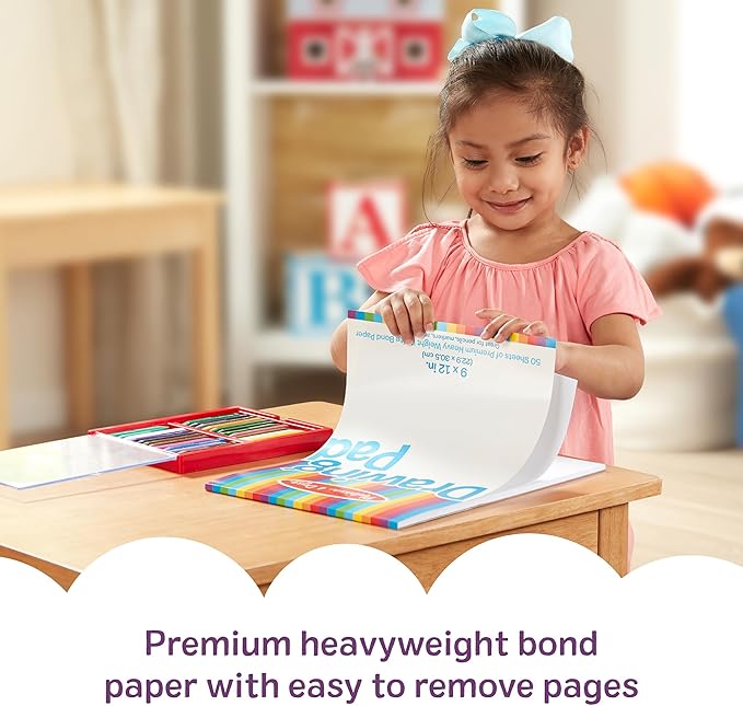 Melissa & Doug Drawing Paper, Sketch Pad, Writing or Painting - Image 3